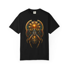 Brass Scarab Sun Engine Neo Deco Graphic Tee