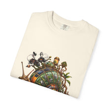 Solarpunk Orchid Snail Graphic Tee