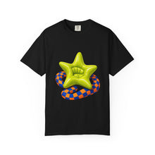 Chartreuse Inflatable Star Chair Graphic Tee