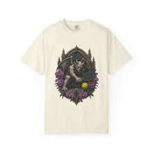 Gothic Pickleball Orchid Gargoyle T-Shirt Graphic