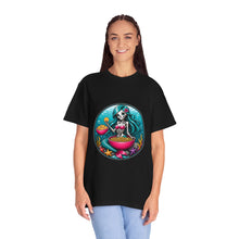 Skeleton Mermaid Citrus Bowl Badge T-Shirt Graphic
