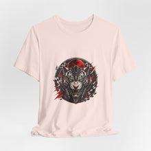 Mecha Tiger Racing Badge T-Shirt Graphic