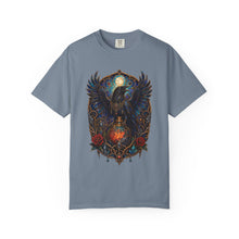 Stained Glass Raven Alchemist Graphic T-Shirt