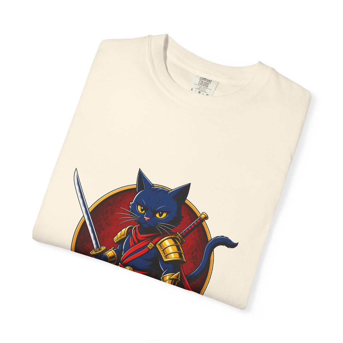 Warrior Cat Samurai T-Shirt Graphic