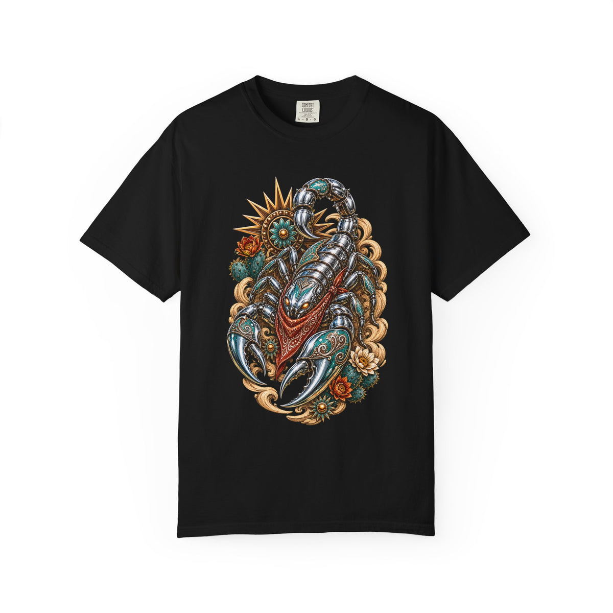 Desert Chrome Scorpion Wrangler Graphic Tee