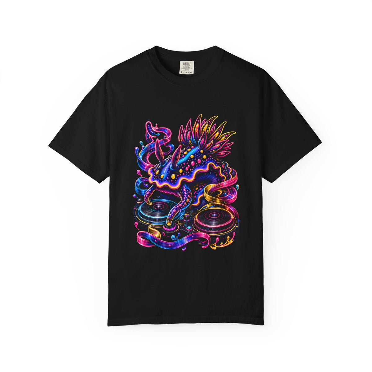 Neon Ribbon Sea Slug Selector Graphic Tee