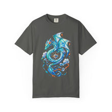 Aquamarine Paper Kite Dragon Graphic Tee