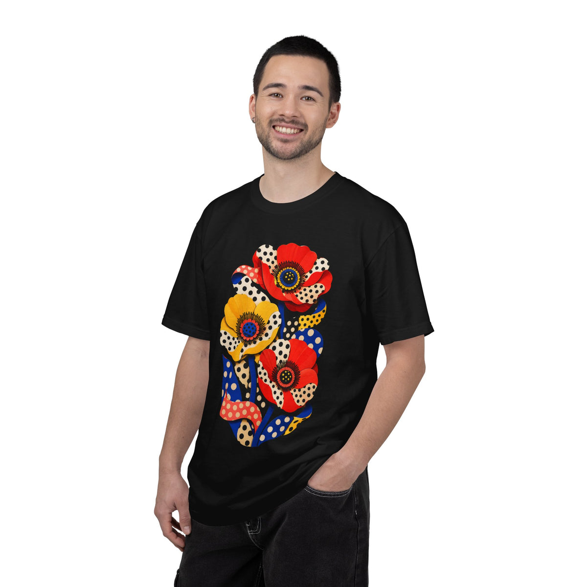 Polka Poppy Optical Garden Graphic Tee