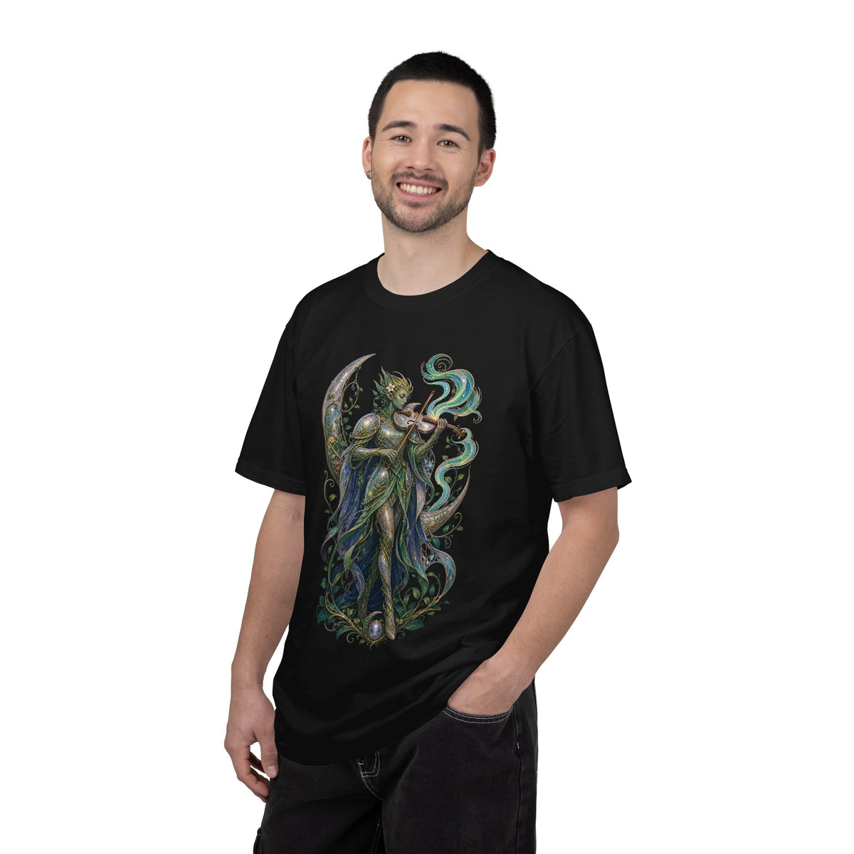Lunar Glasshouse Violinist T-Shirt Graphic