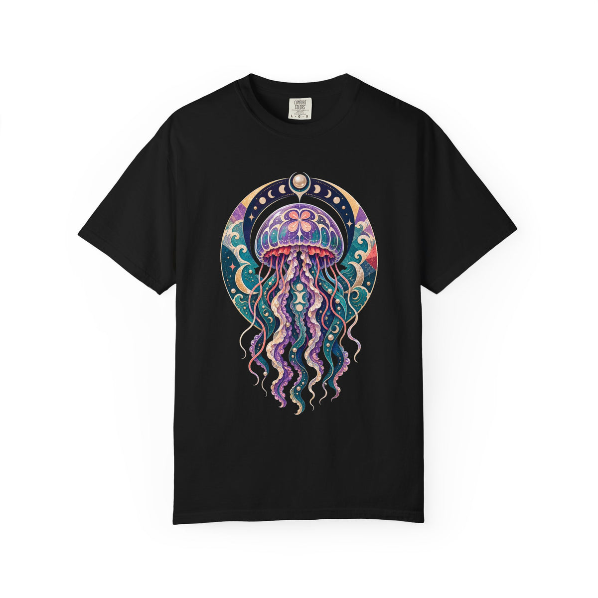 Moon Jellyfish Oracle Graphic T-Shirt