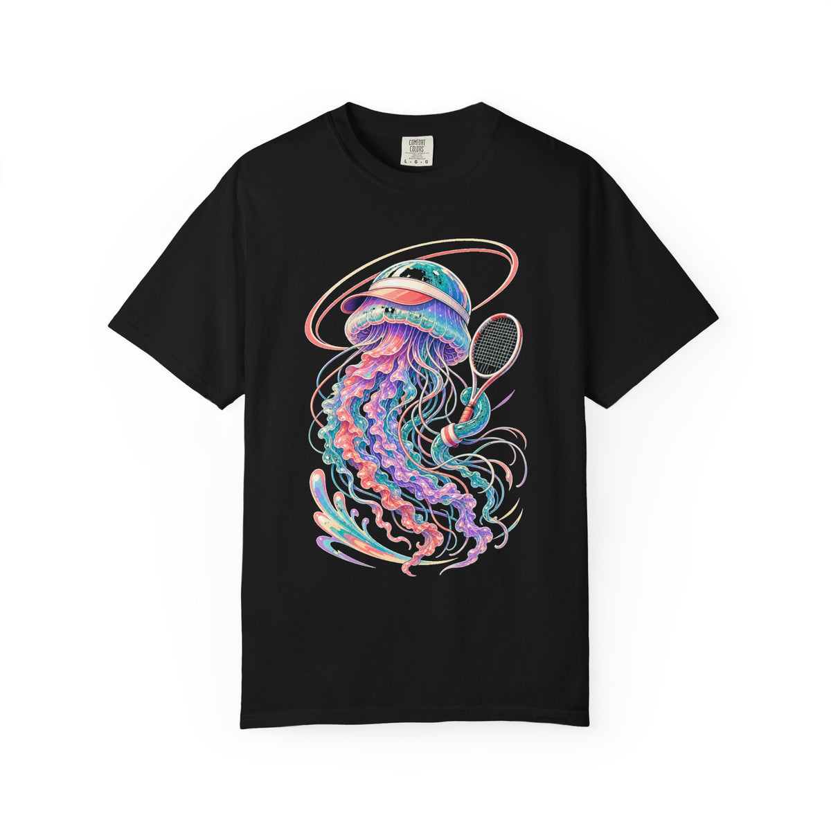 Vapor Tennis Jellyfish Graphic Tee