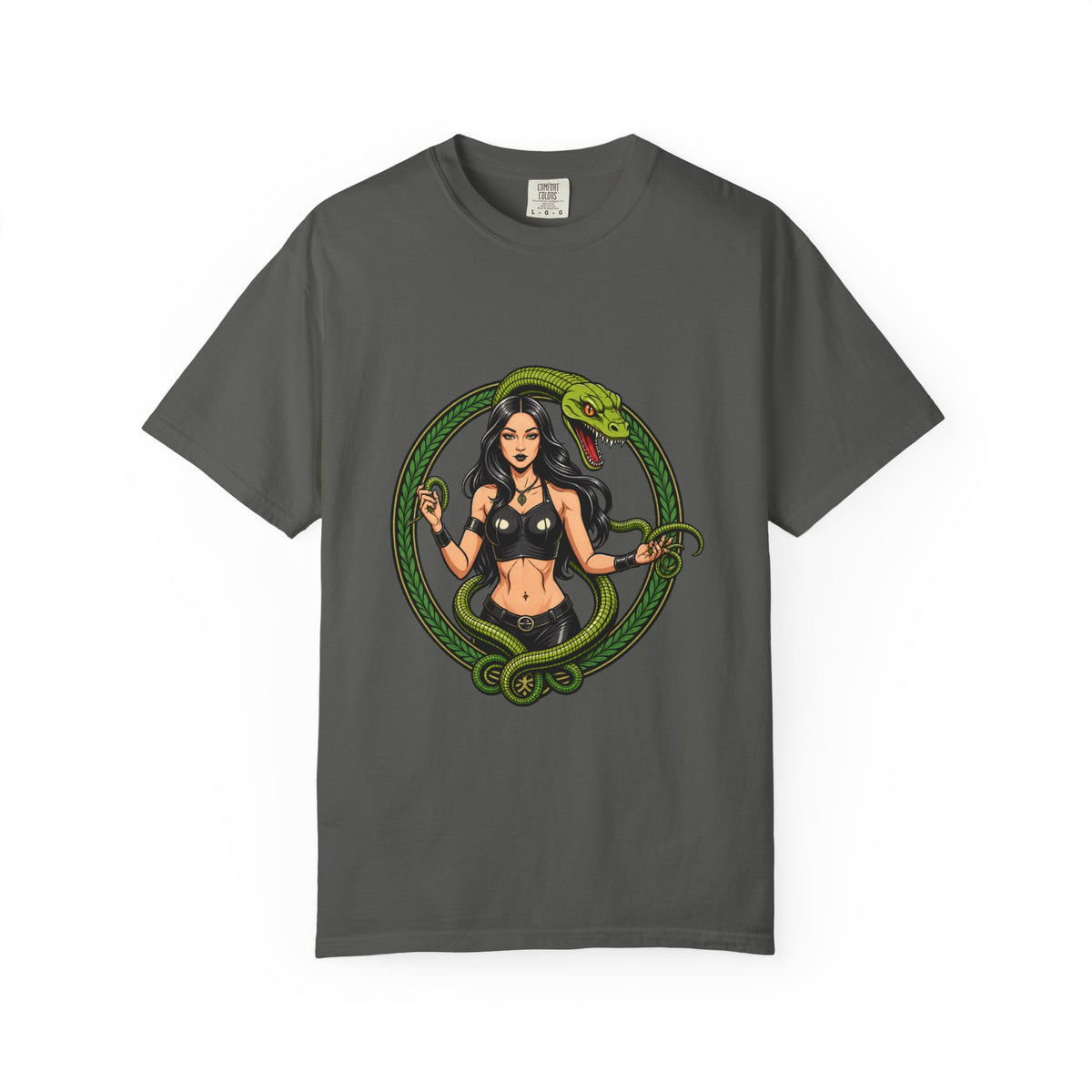 Serpent Ring Portrait T-Shirt Graphic