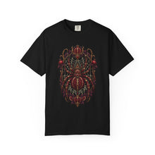 Gothic Pomegranate Spider Graphic Tee