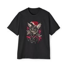 Paper Wings After Midnight Heavy Oversized Emo Tee