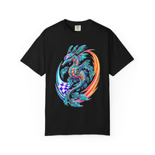 Neon Leafy Sea Dragon Racer Graphic Tee