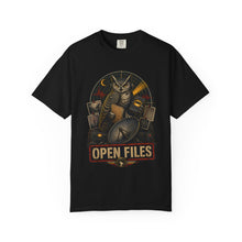 Open Files Signal Owl T-Shirt Graphic