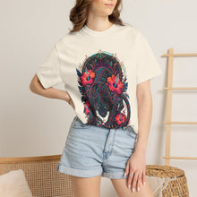 Neon Circuit Panther Graphic Tee