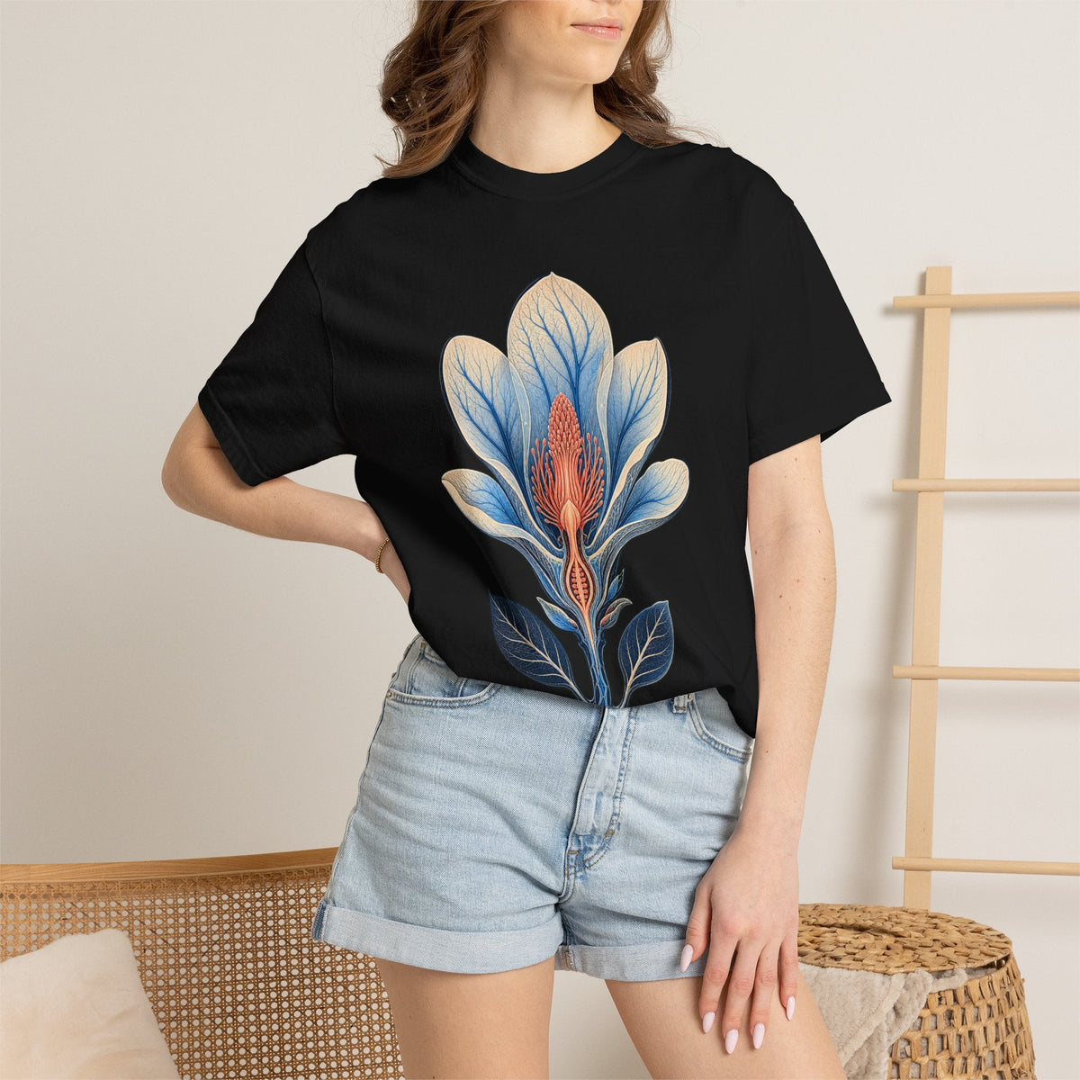 X-Ray Magnolia Botanical Graphic Tee