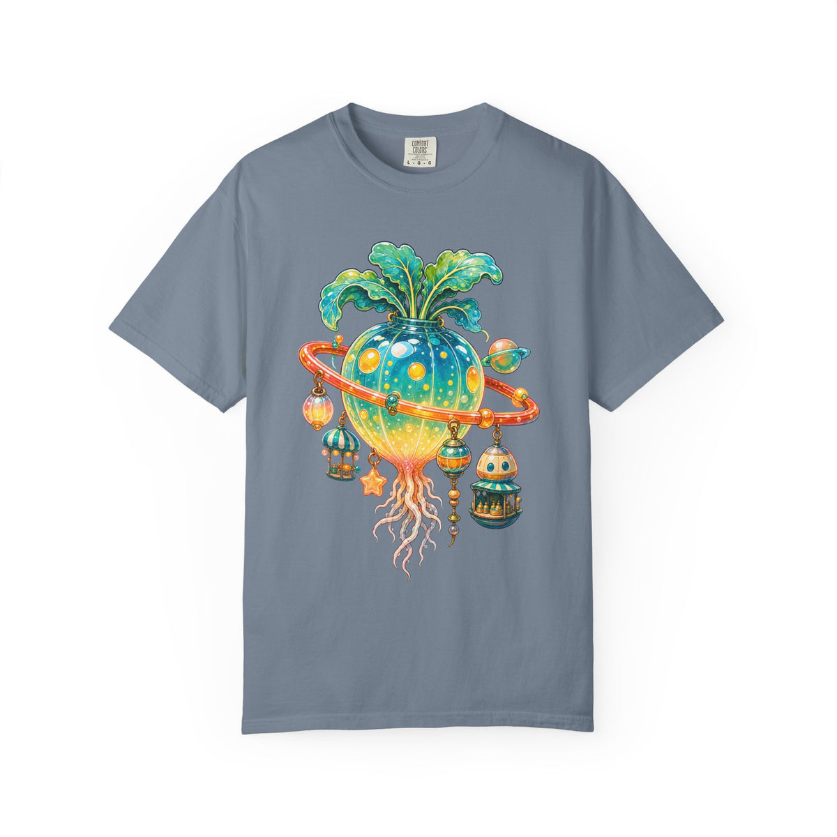 Gummy Space Lantern Radish T-Shirt Graphic