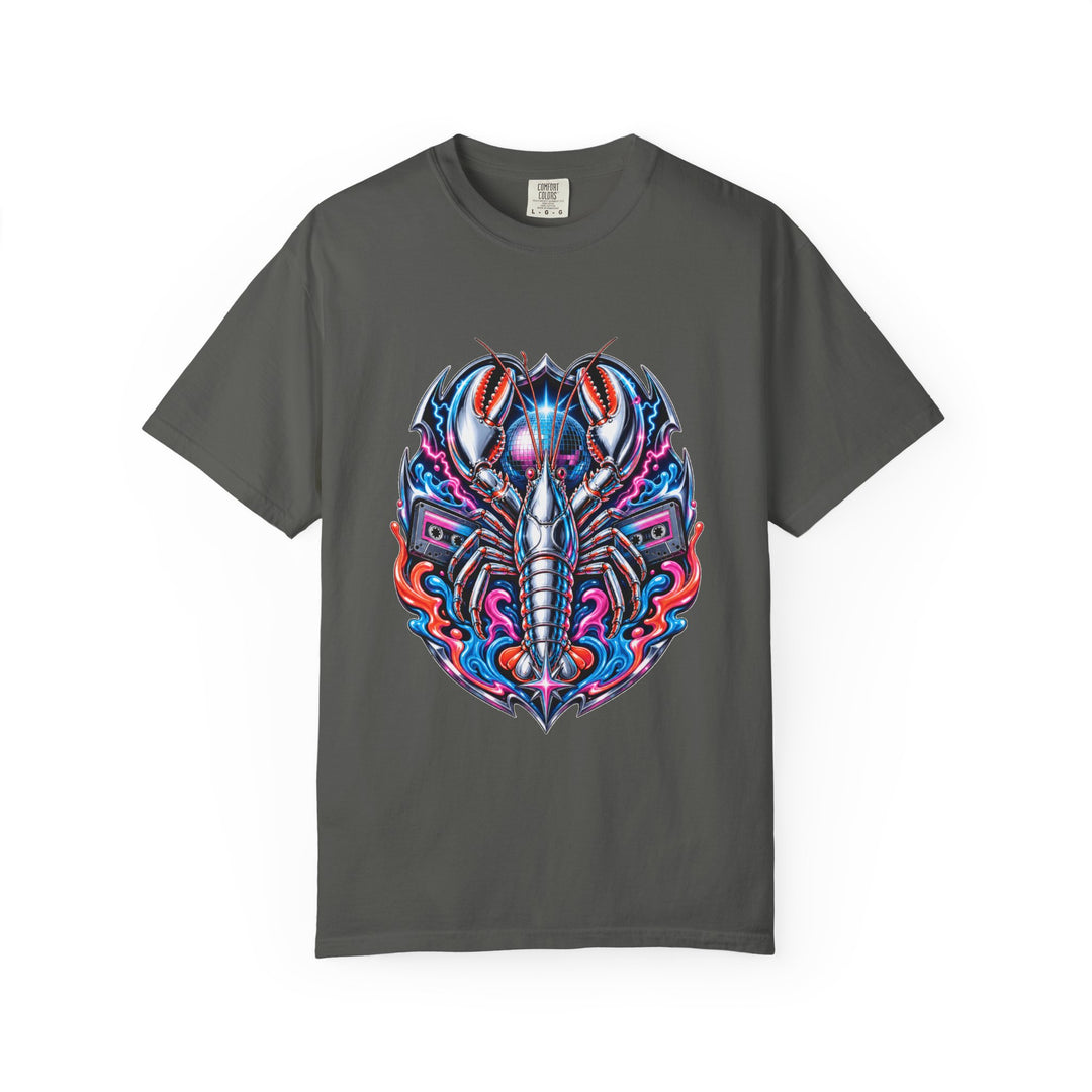 Chrome Lobster Rave Crest T-Shirt Graphic
