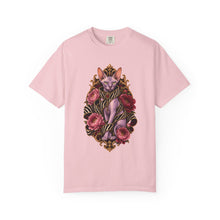 Velvet Zebra Sphinx Cat Graphic Tee