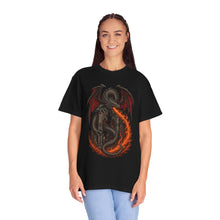 Ember Dragon Gate Dark Fantasy Graphic Tee