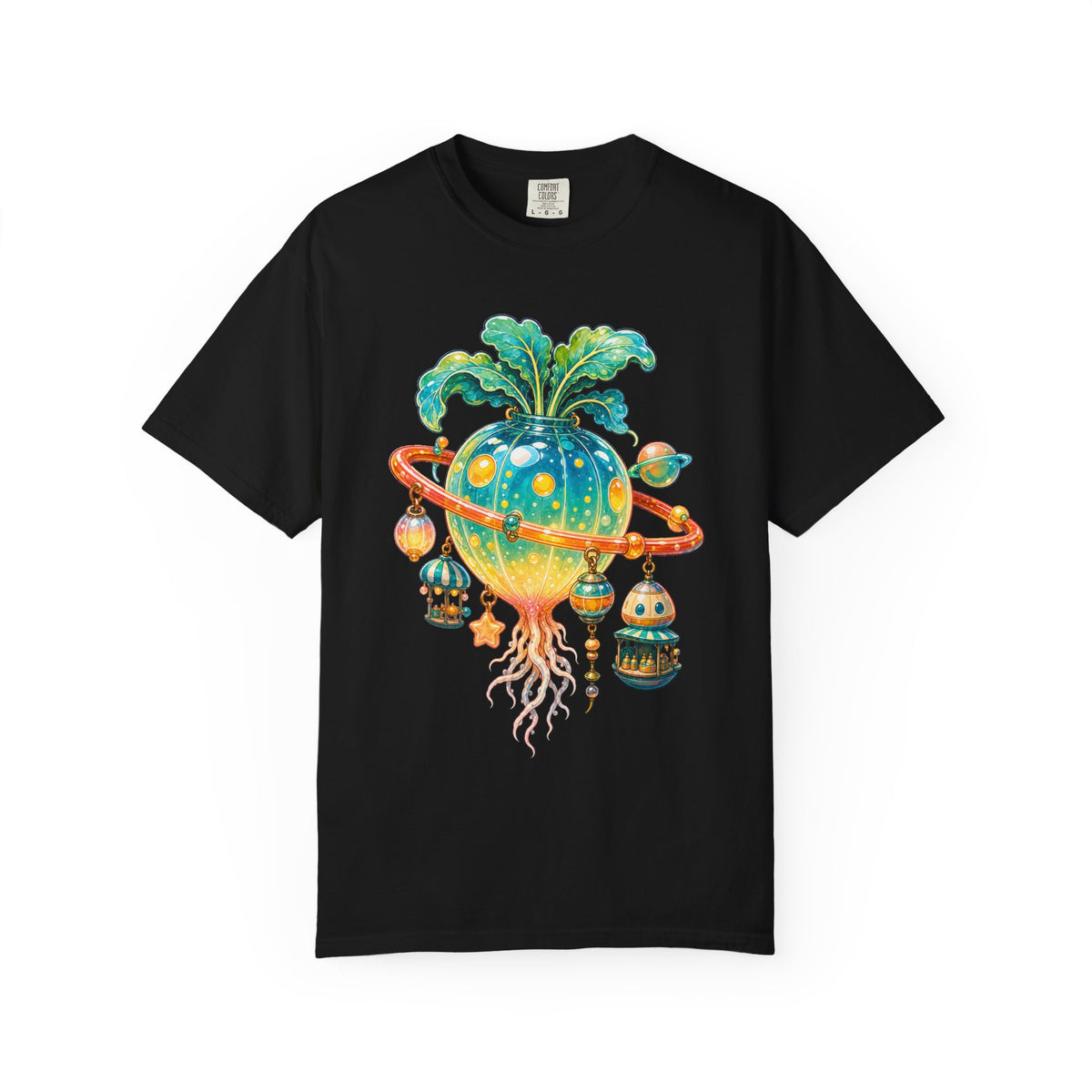 Gummy Space Lantern Radish T-Shirt Graphic