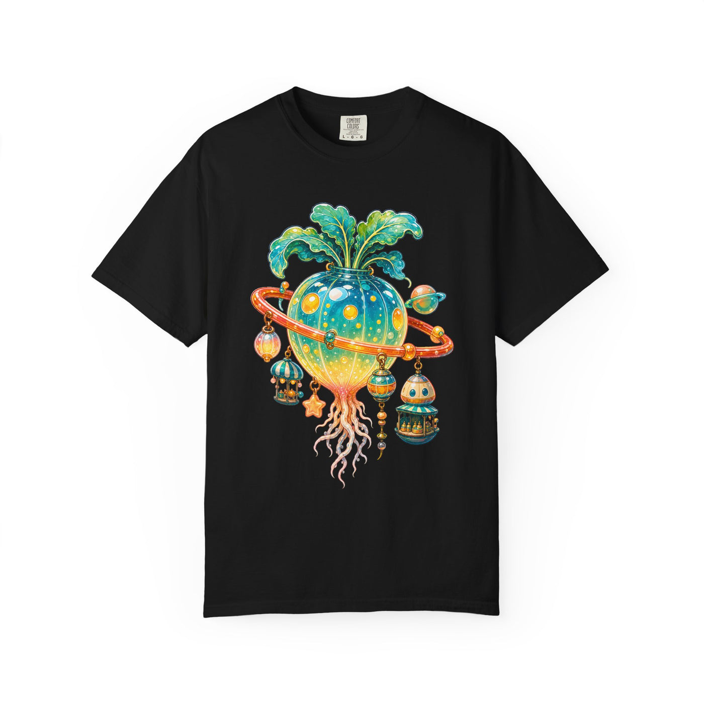 Gummy Space Lantern Radish T-Shirt Graphic