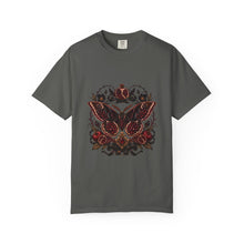 Dark Romantic Pomegranate Moth Graphic Tee