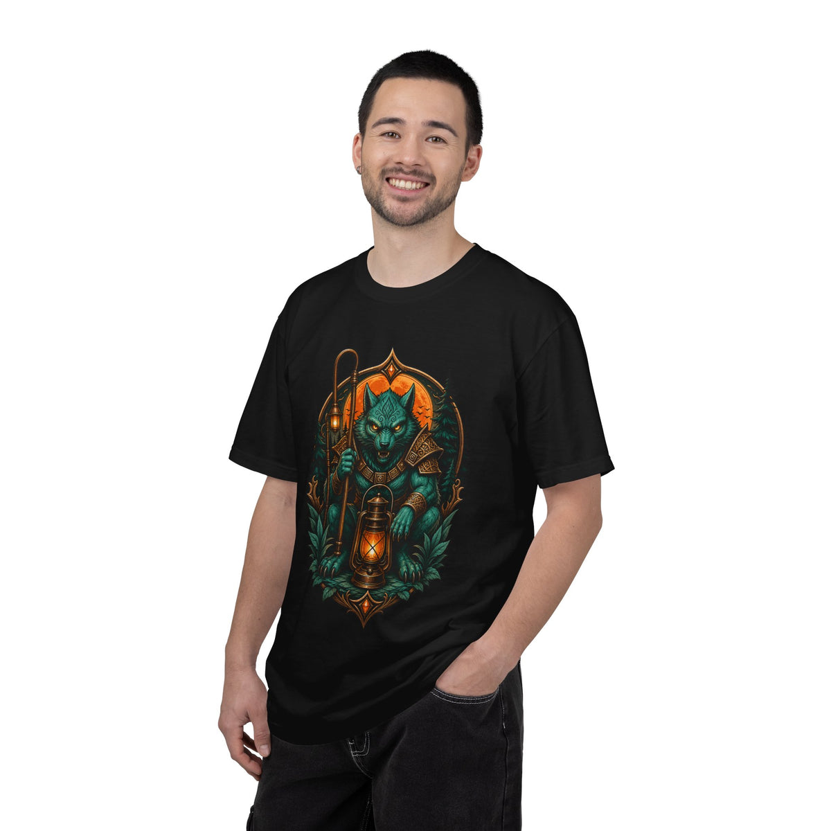 Lantern Forest Guardian T-Shirt Graphic