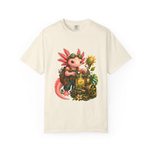 Solarpunk Axolotl Mechanic Graphic Tee