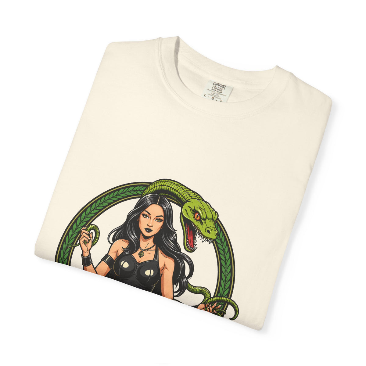 Serpent Ring Portrait T-Shirt Graphic