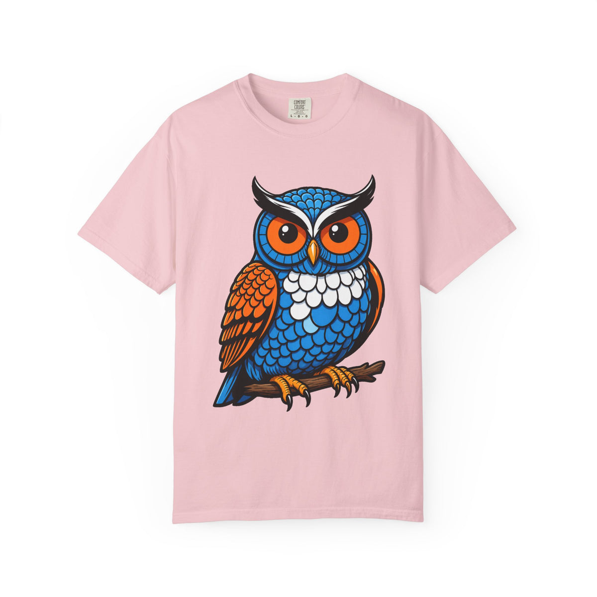 Blue Owl Mascot T-Shirt Graphic