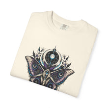 Glitch Goth Lunar Moth Oracle T-Shirt Graphic
