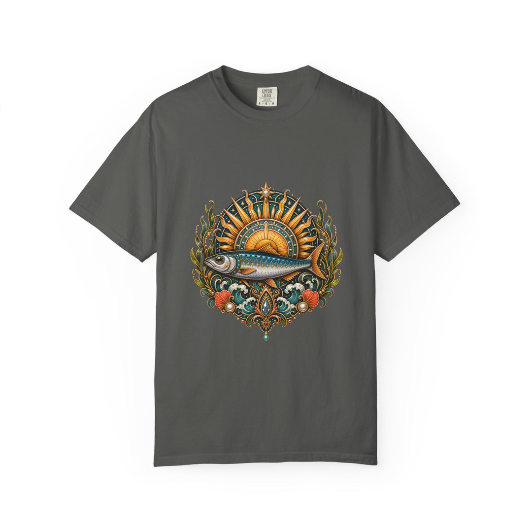 Solar Punk Sardine Saint T-Shirt Graphic