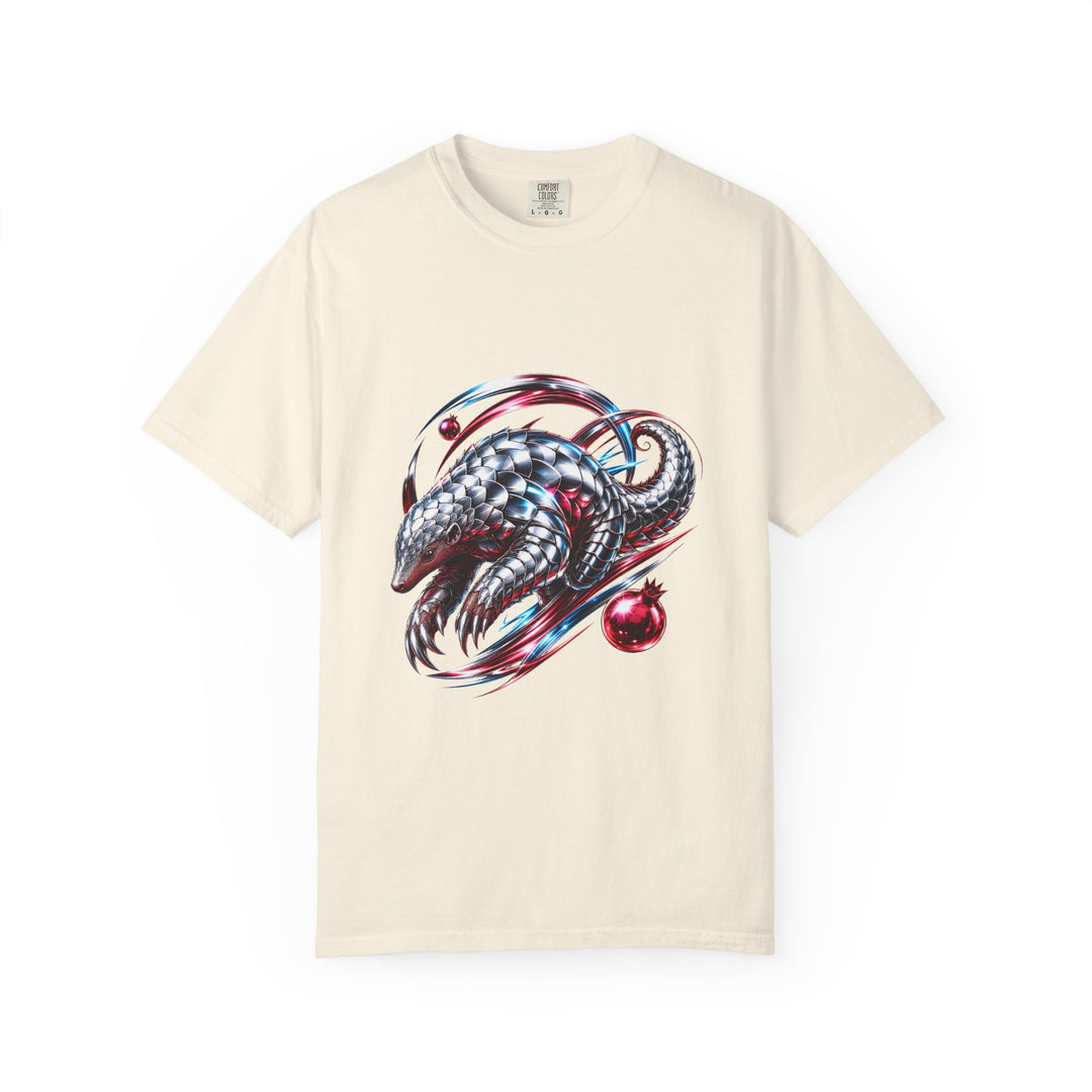 Chrome Pomegranate Pangolin Graphic Tee
