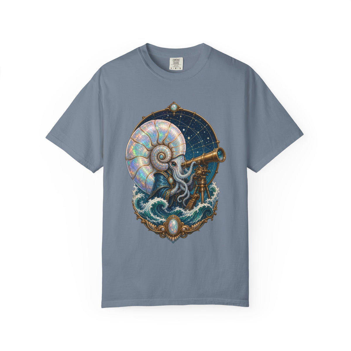 Opal Nautilus Astronomer Graphic Tee