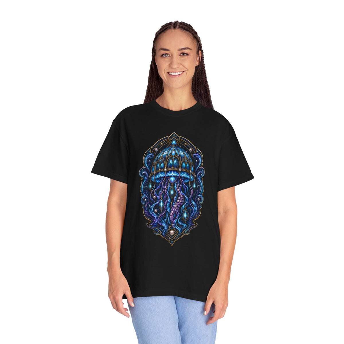 Deep Sea Lantern Jellyfish T-Shirt Graphic
