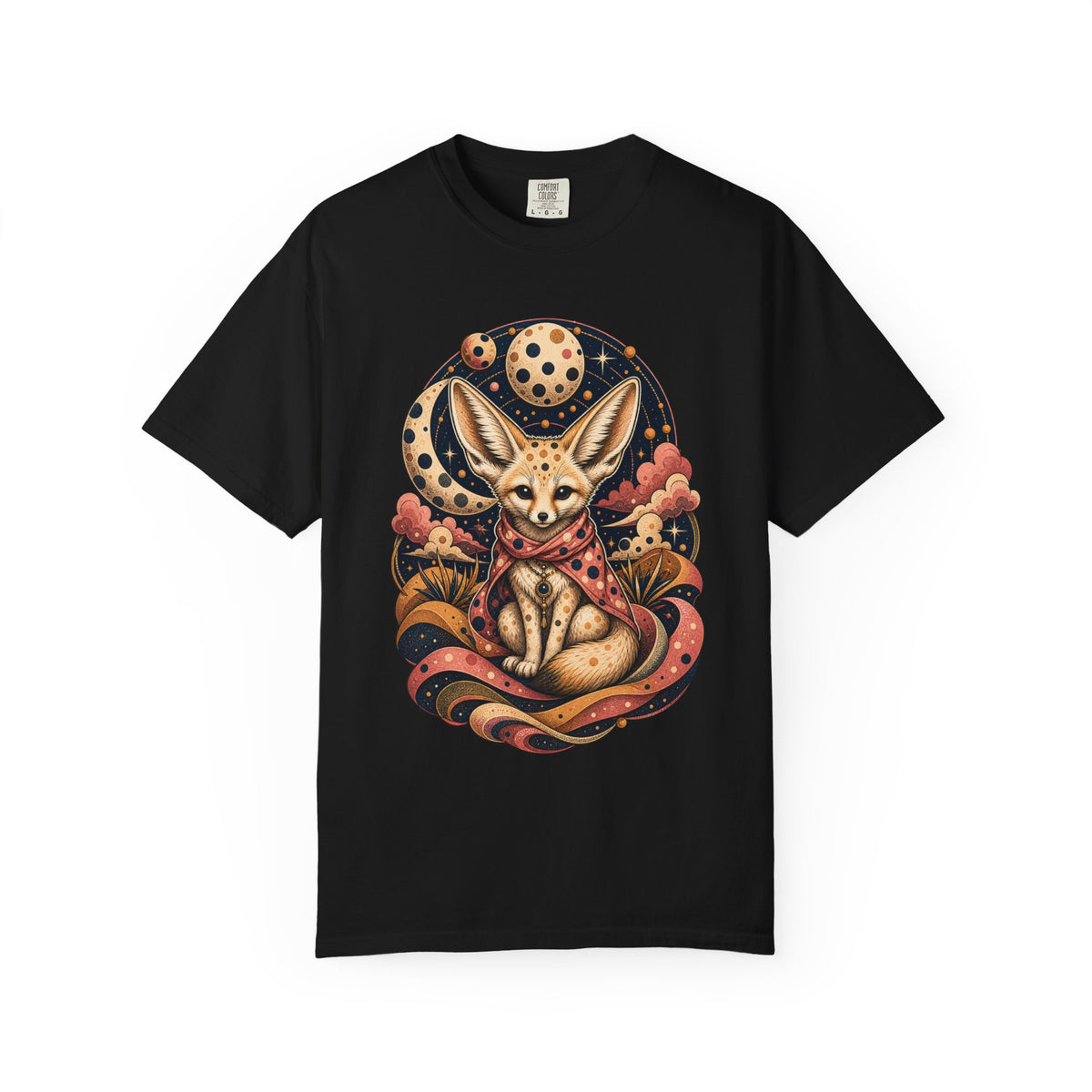 Polka Dot Astral Fennec Graphic Tee