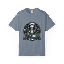 Astronaut Skull Cosmic Badge T-Shirt Graphic