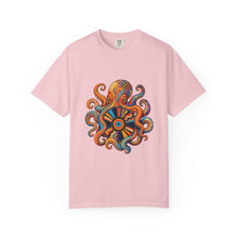 Psychedelic Patchwork Octopus Graphic Tee