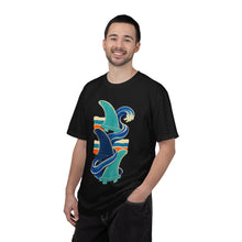 Aquamarine Surf Fin Totem Graphic Tee