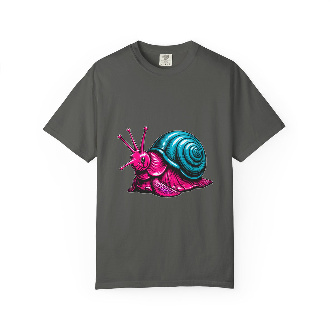 Neon Snail Pop Art T-Shirt Graphic