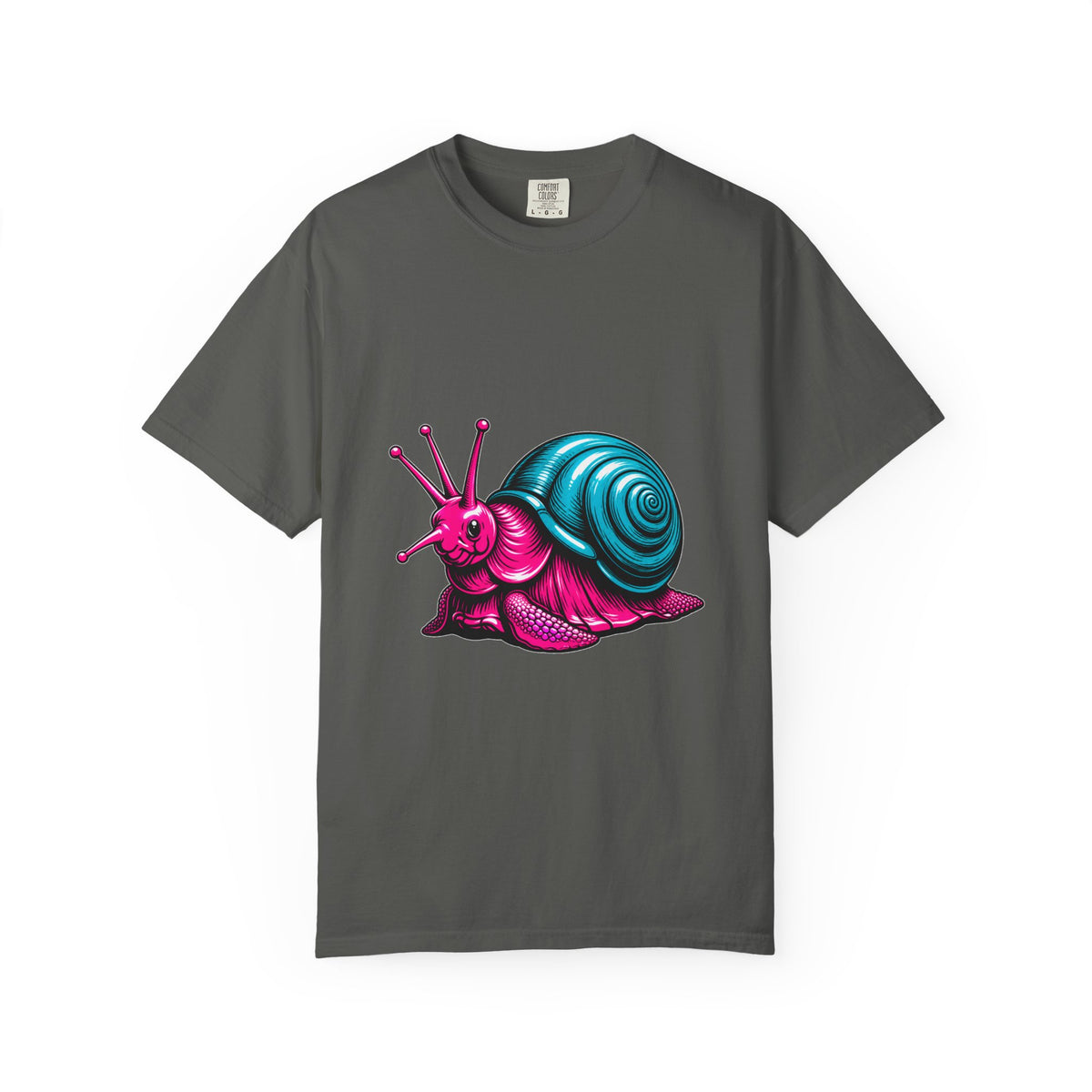 Neon Snail Pop Art T-Shirt Graphic