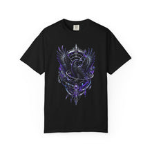 Glitch Gothic Raven Astrolabe Graphic Tee