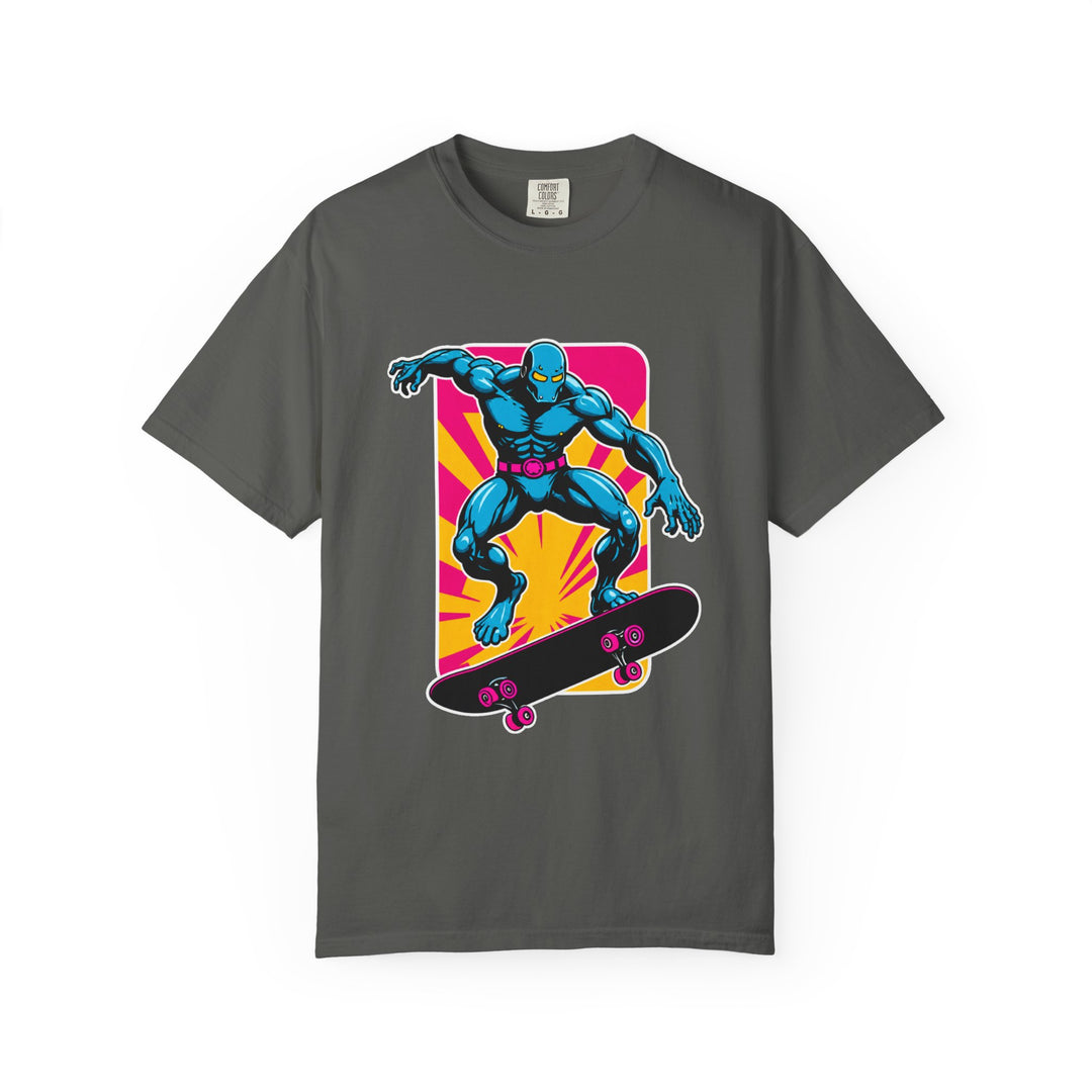 Neon Skate Sentinel T-Shirt Graphic