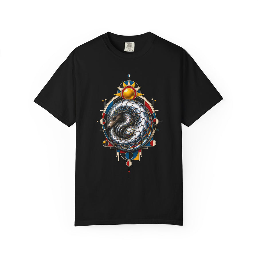 Bauhaus Chrome Pangolin Graphic Tee
