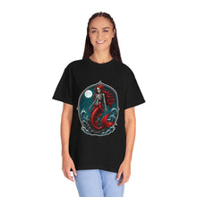 Moonlit Skeleton Mermaid T-Shirt Graphic