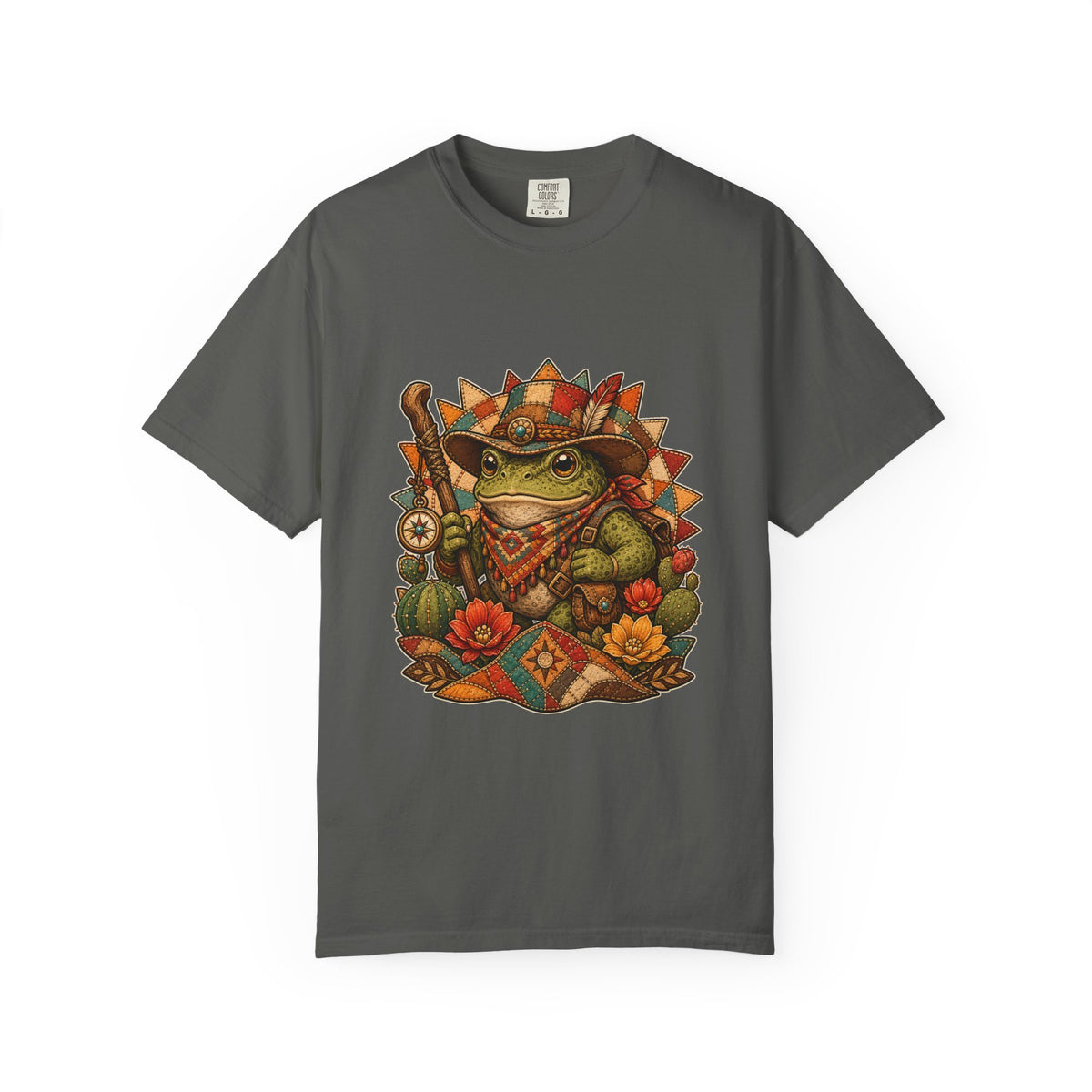 Patchwork Desert Toad Ranger T-Shirt Graphic