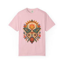 Folk Sun Moth Crest T-Shirt Graphic